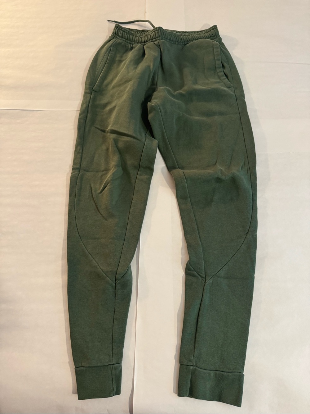 adidas Olive Green Men's Slim Joggers
